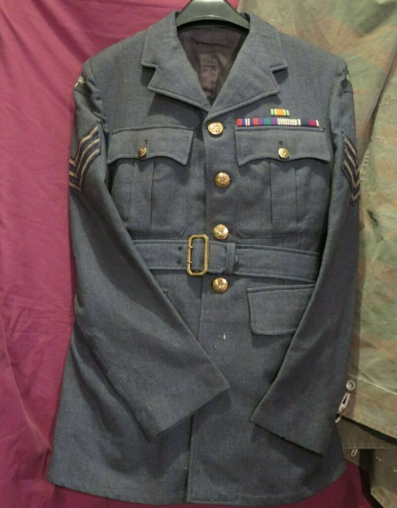 RAF Flight Sergeant Tunic WW2 Veteran Korean War 1953 (5400)