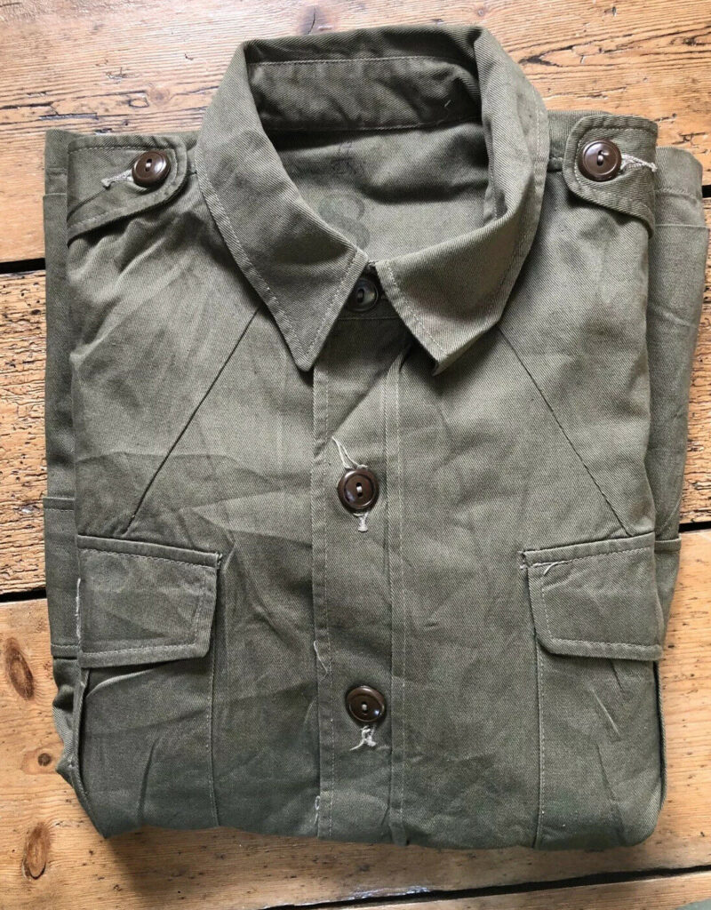 WW2 British Bush Jacket Burma Pattern US War Aid (5492)