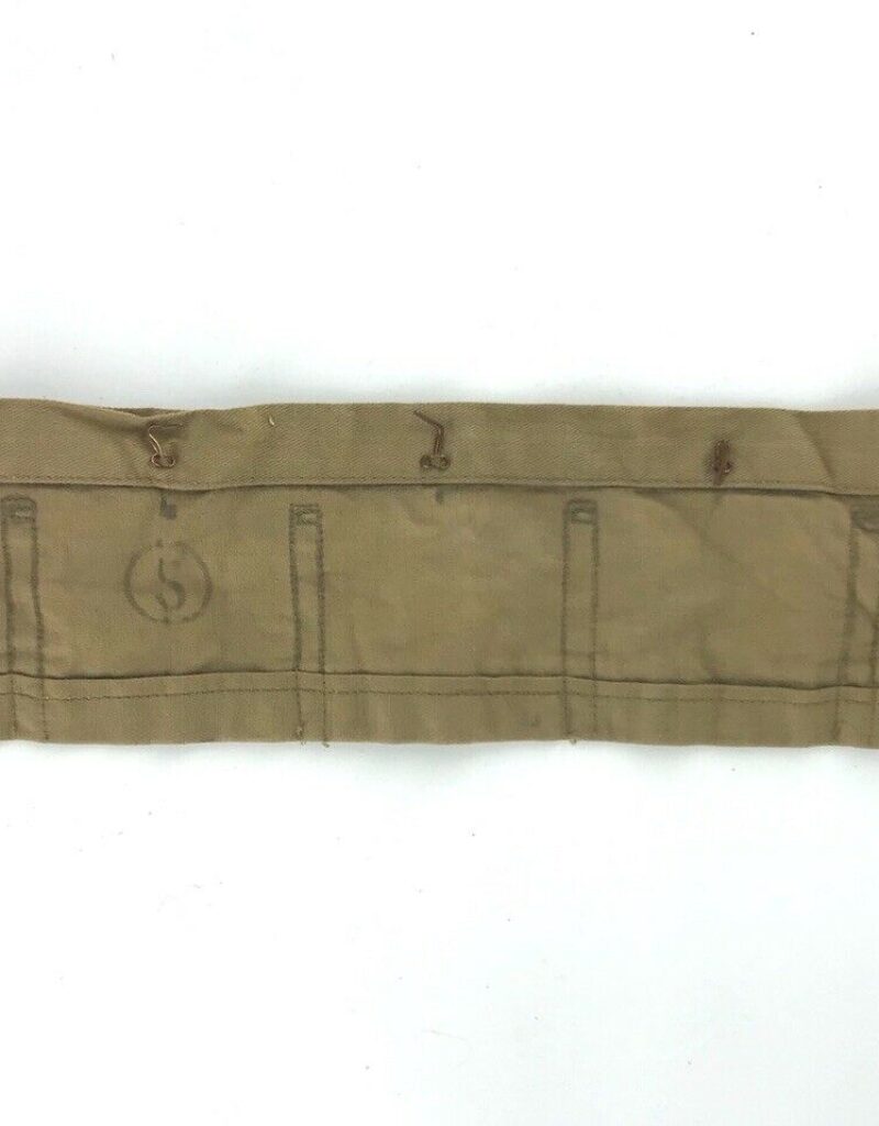 British Army .303/ 7.62mm MK3 Cotton Bandolier (5534)