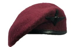 Parachute Regiment Maroon Beret with Metal Cap Badge (6267)