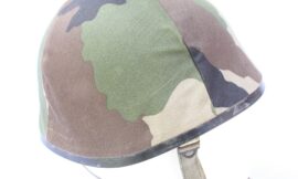 French Army & Foreign Legion CCE Woodland Camo F1 / M78 Helmet Cover (6444)