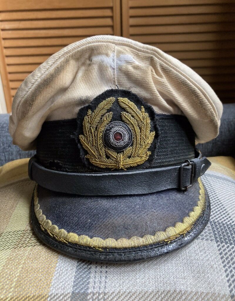 German Kriegsmarine Captains Visor Cap (6470)