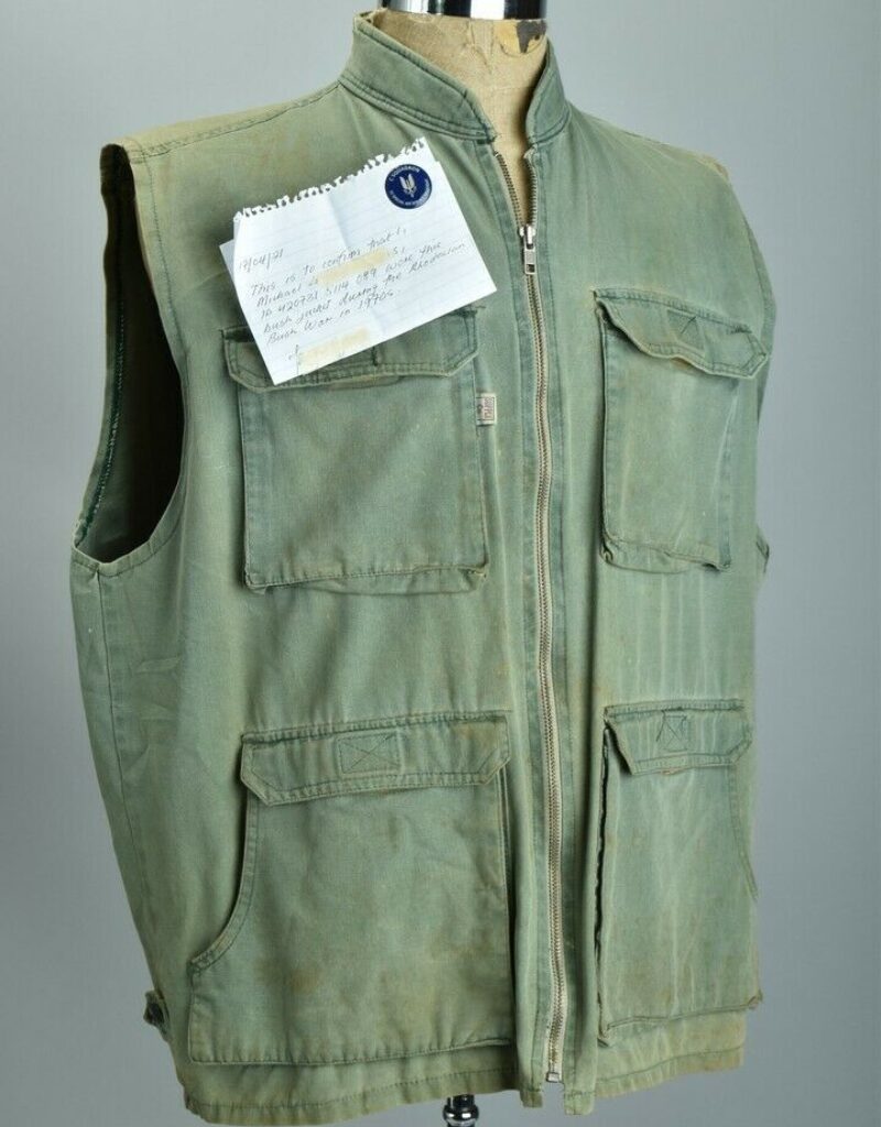 C Rhodesia Sqn Special Air Service1970s’ Bush War Relic Sleeveless Jacket. BSU (6565)