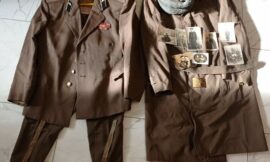 Soviet Army Major Dress Uniform, Overcoat, Hat & Photos (6650)