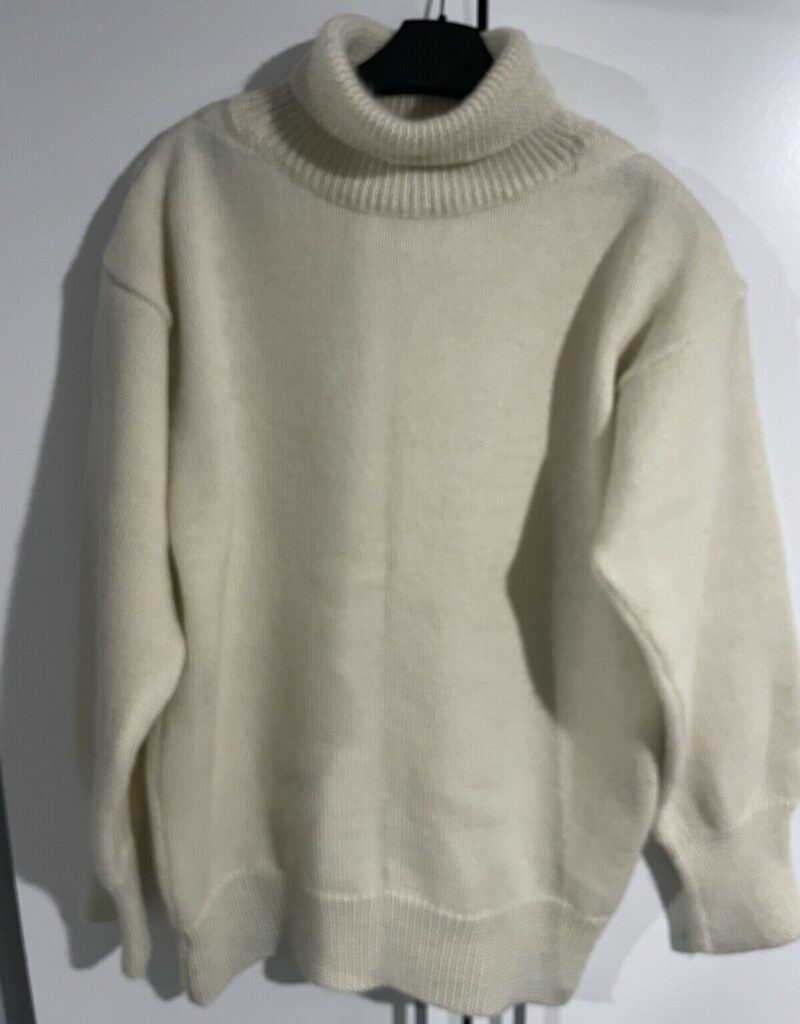 RAF and Royal Navy White Roll Neck Jumper (6655)