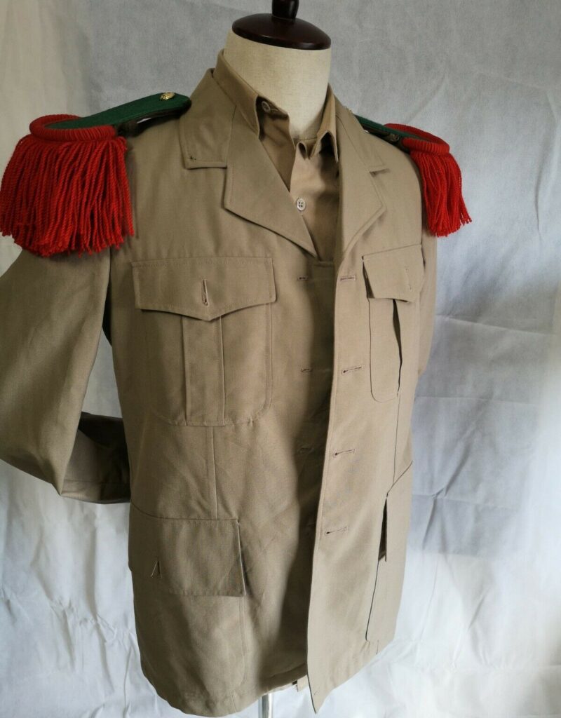 French Foreign Legion Uniform Cold War Era Jacket Shirt Trousers and Epaulettes (6767)