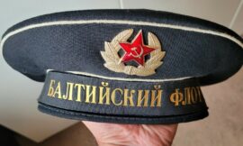 Soviet Navy Sailors Cap Beskozirka (Size 60) (6777)