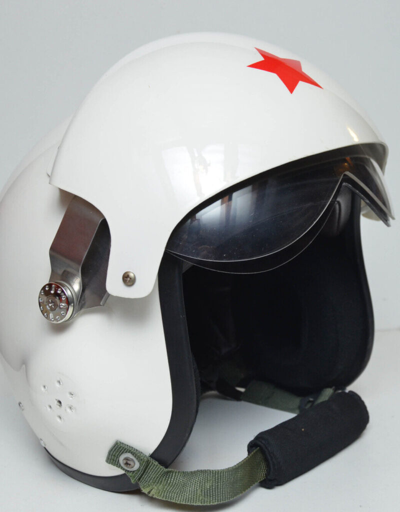 Russian MiG fighter Pilot Helmet (China) (6887)