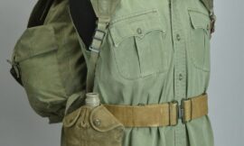 Rhodesian SAS Soldiers’ Canteen, SADF Belt & Fereday Type Bergen Rucksack. HQR (6932)