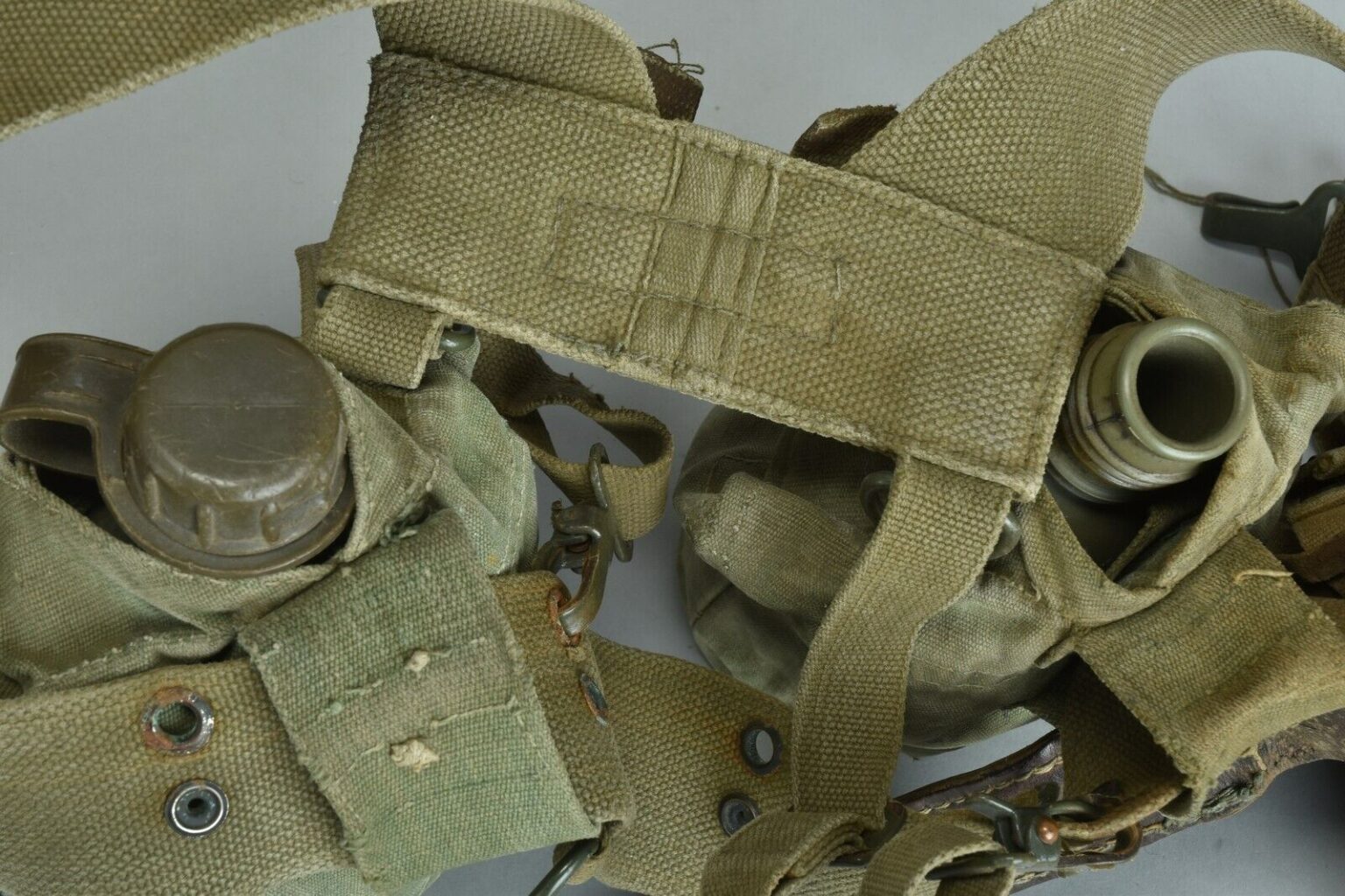 Rhodesian SAS Soldiers’ Bush War Era Field Equipment SA Webbing etc ...