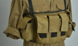 S.African Army Webbing. Pattern ’83 Ammunition Pouch Chest Rig Combat Vest. RUA (7187)