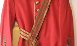 Victorian Borders Regiment Captain’s Tunic Uniform (7347)