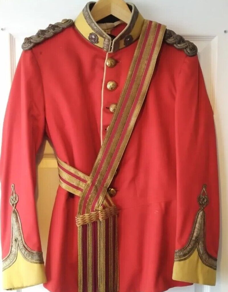 Victorian Borders Regiment Captain’s Tunic Uniform (7347)