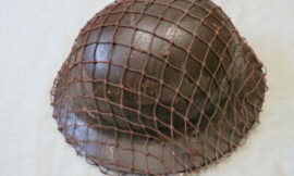 British Brodie Mk 2 Helmet with Netting (4974)