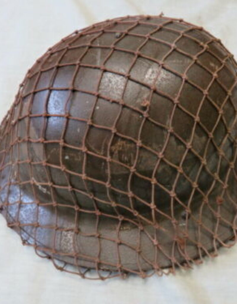 British Brodie Mk 2 Helmet with Netting (4974)