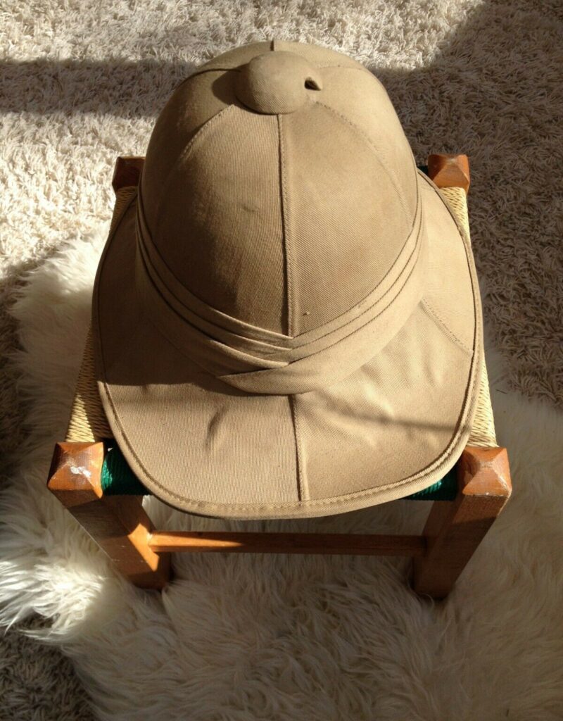 Pith Helmet Khaki Tropical (Size 6 3/4) (4978)