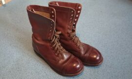 WW2 US Paratrooper Jump Boots Repro Size 10 (5161)