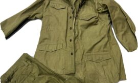 French M47 Military Jacket & Trousers Indochina, Algeria (6872)